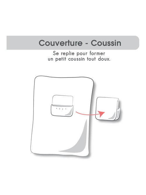 COUVERTURE COUSSIN FRIBOURG - Kiabi