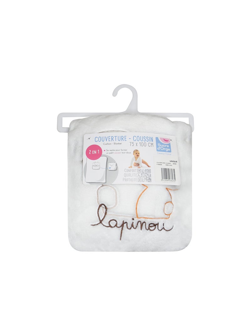 COUVERTURE COUSSIN MARTY Beige - Kiabi