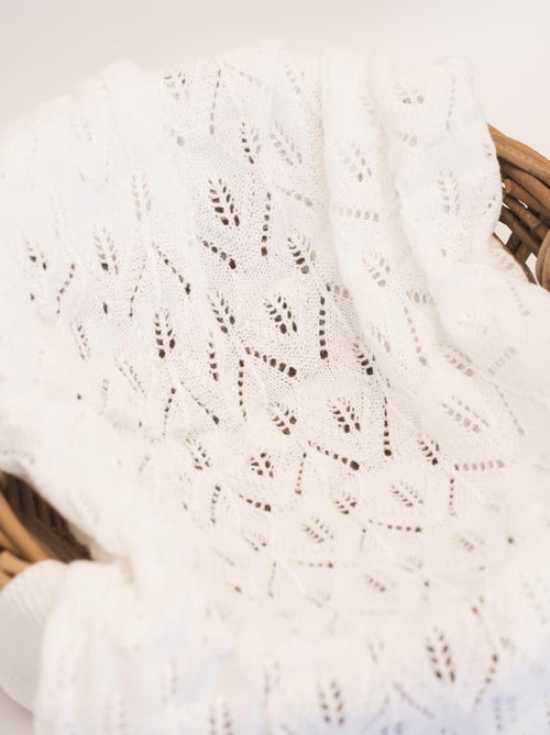 Couverture crochet - Kiabi