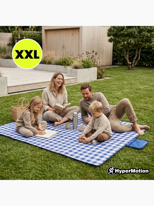 Couverture de pique-nique 150x200 hypermotion carreaux vichy imperméable - Kiabi Couverture de pique-nique 150x200 hypermotion carreaux vichy imperméable - Kiabi