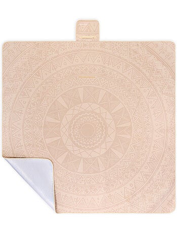 Couverture de pique-nique xxl 200x200 hypermotion mandala bohème imperméable