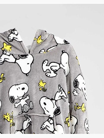 Couverture de sieste chaude à manches longues PEANUTS pour filles