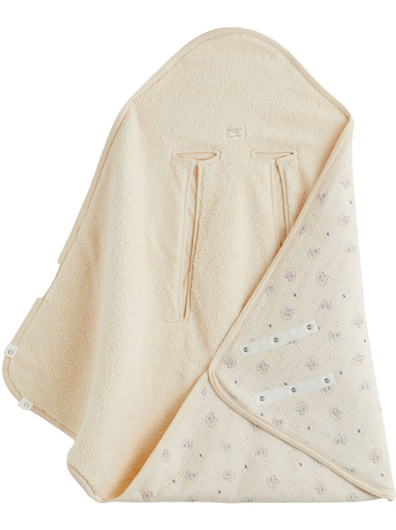 Couverture de voyage bébé voix lactée Ecru - Kiabi