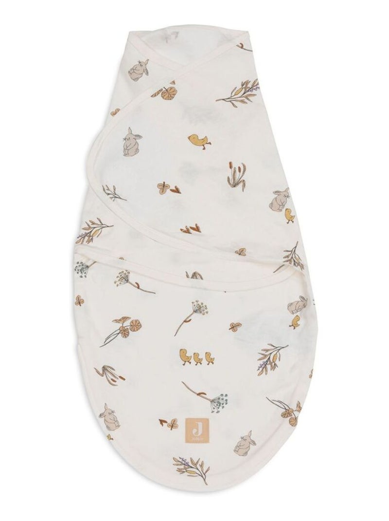 Couverture d'emmaillotage TOG 0.5 en coton Beige - Kiabi
