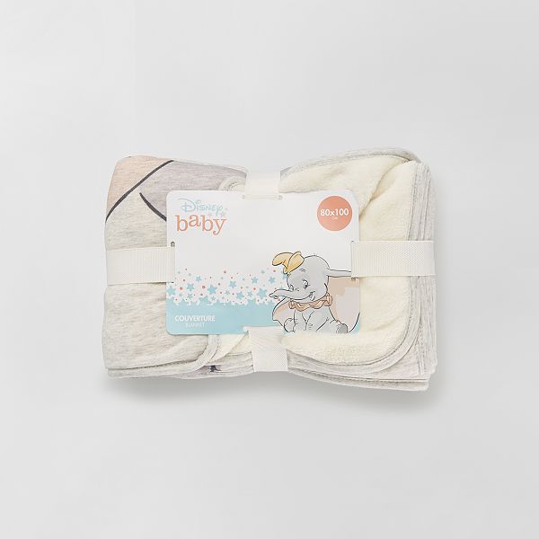 Couverture Dumbo Interieur Doux Bebe Fille Gris Dumbo Kiabi 12 00