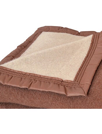 Couverture en 100% pure laine vierge 500g/m²