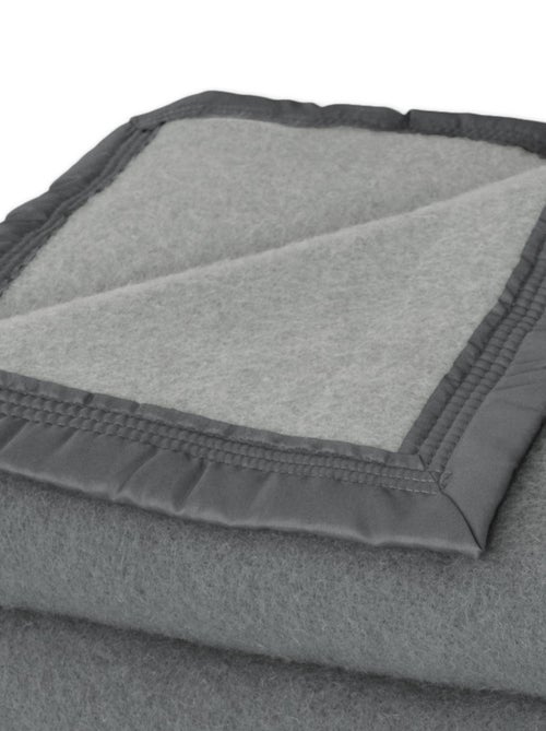 Couverture en 100% pure laine vierge 500g/m² - Kiabi