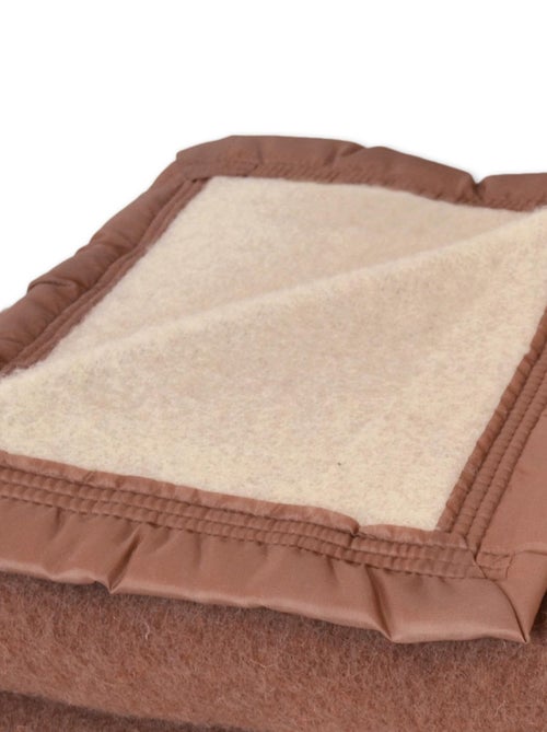Couverture en 100% pure laine vierge 500g/m² - Kiabi
