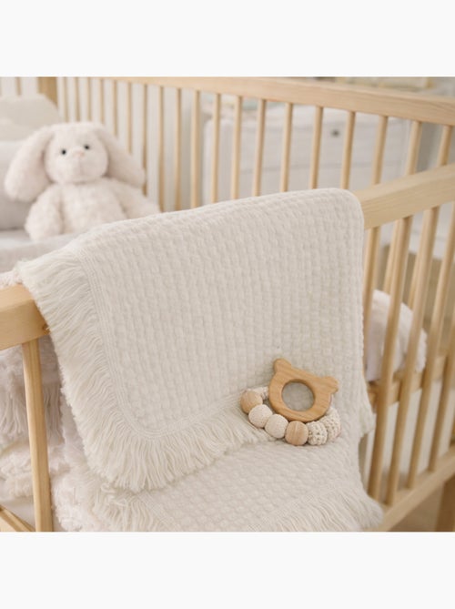 Couverture en coton - LIONELO - 70 x 100 cm - 100 % coton - 280gsm/m2 - Kiabi