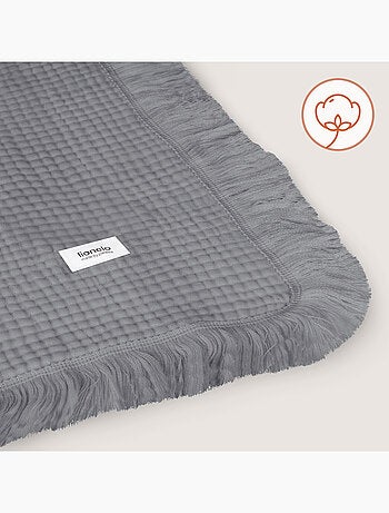 Couverture en coton - LIONELO - 70 x 100 cm - 100 % coton - 280gsm/m2