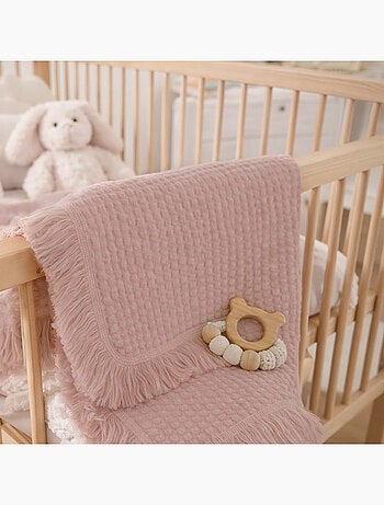 Couverture en coton - LIONELO - 70 x 100 cm - 100 % coton - 280gsm/m2