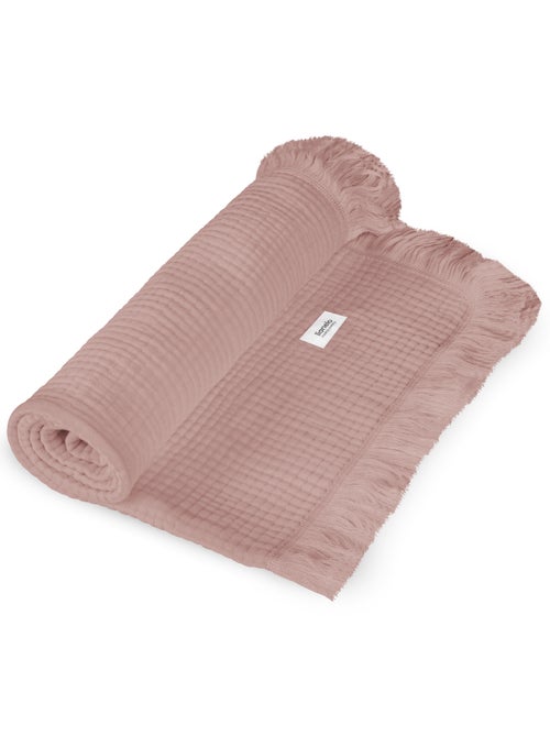 Couverture en coton - LIONELO - 70 x 100 cm - 100 % coton - 280gsm/m2 - Kiabi