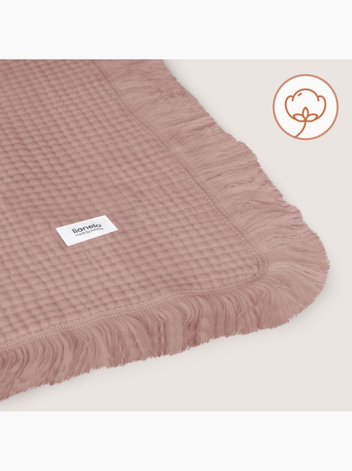 Couverture en coton - LIONELO - 70 x 100 cm - 100 % coton - 280gsm/m2 - Kiabi