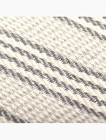 Couverture en coton à motif carré et franges - vidaxl