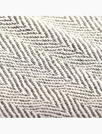Couverture en coton à motif carré et franges - vidaxl
