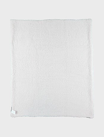 Couverture en coton bio kaki 75x100 cm Noukie's