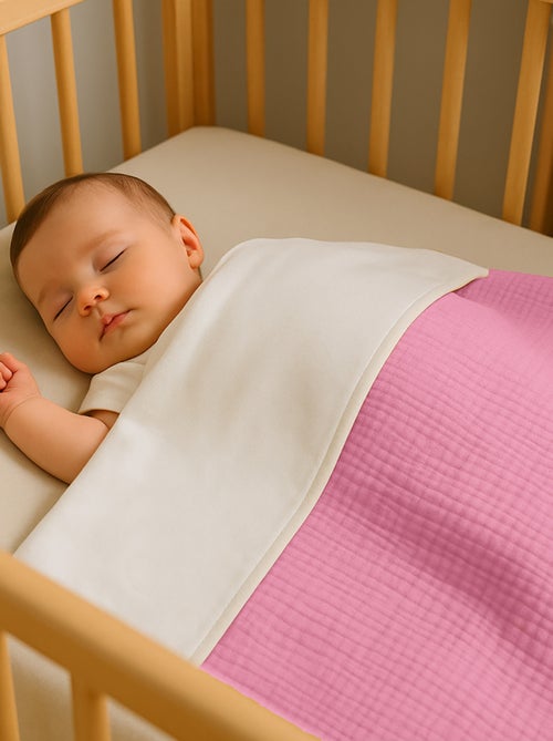 Couverture en Coton Bio - Kiabi