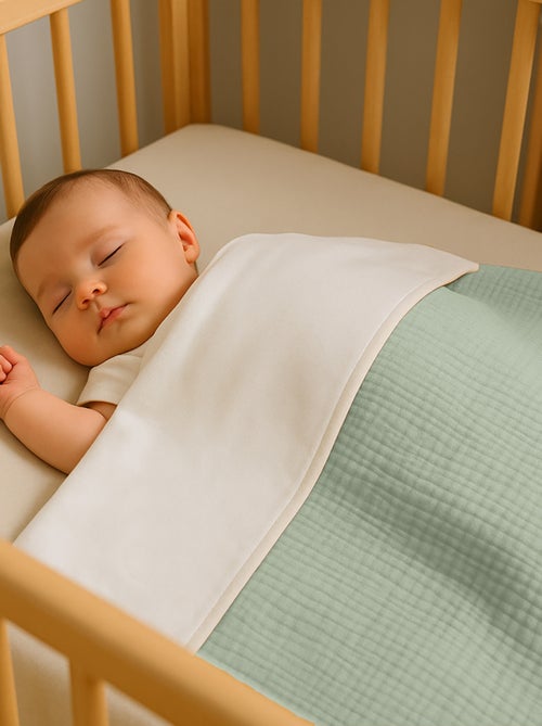 Couverture en Coton Bio - Kiabi