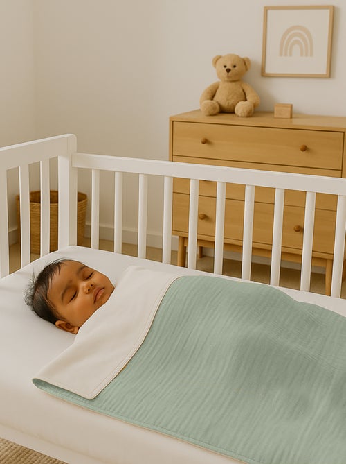 Couverture en Coton Bio - Kiabi