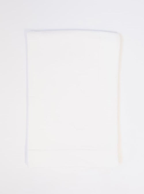Couverture en coton - Kiabi