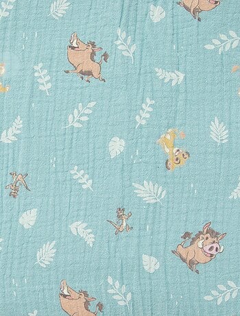 Couverture en coton et en polaire 'Stitch'
