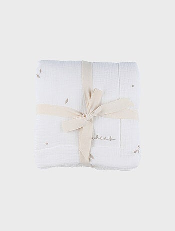 Couverture en gaze de coton bio 75x100 cm Noukie's