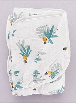 Couverture en gaze de coton - Kiabi