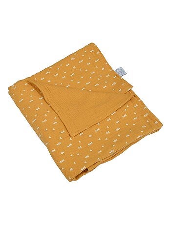 Couverture en gaze de coton imprimée