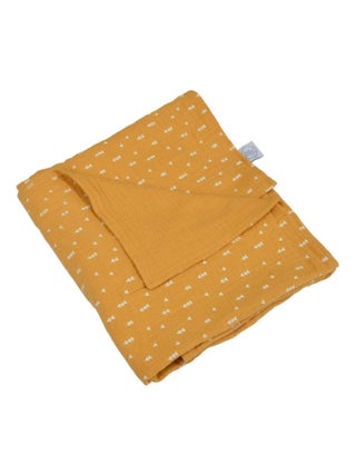 Couverture en gaze de coton imprimée