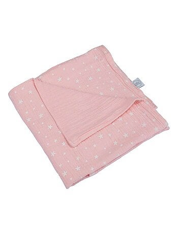 Couverture en gaze de coton imprimée