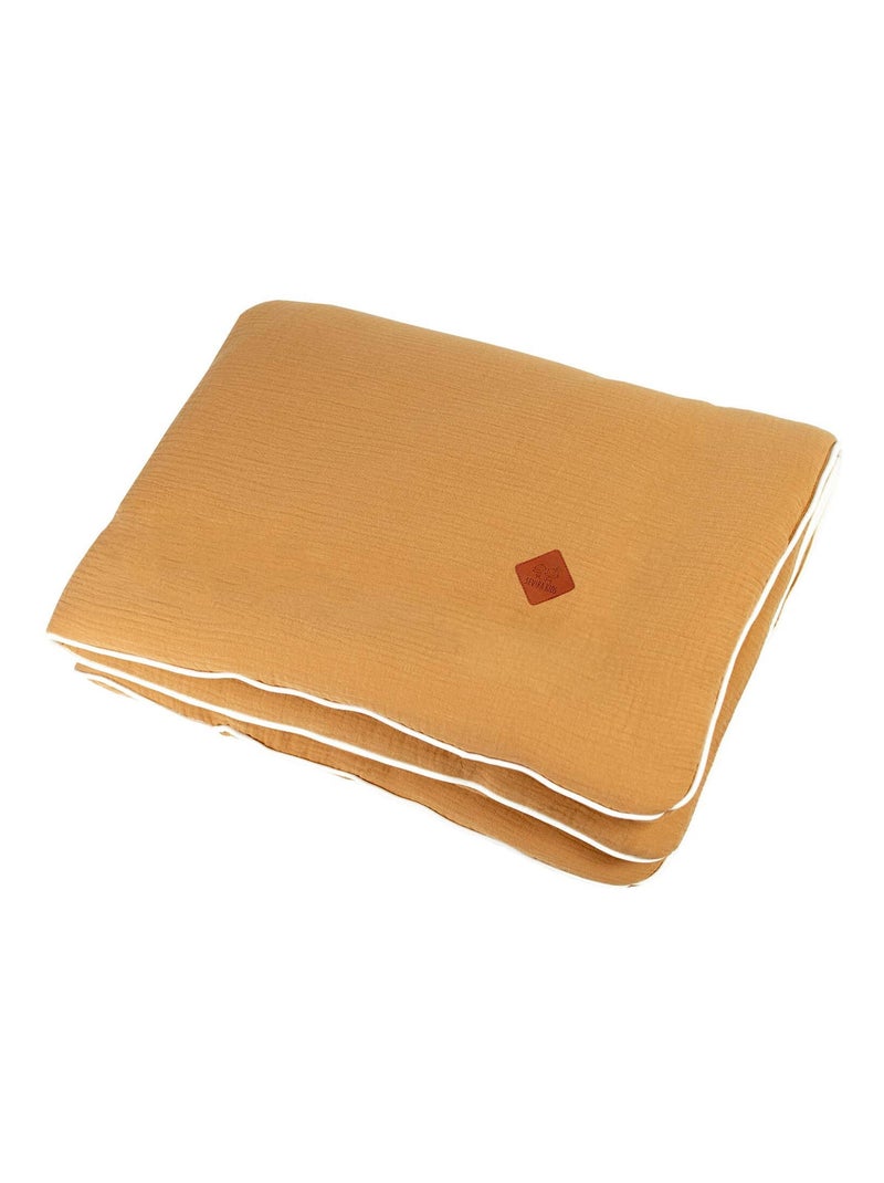 Couverture en gaze de coton, Jeanne SEVIRA KIDS Marron clair - Kiabi