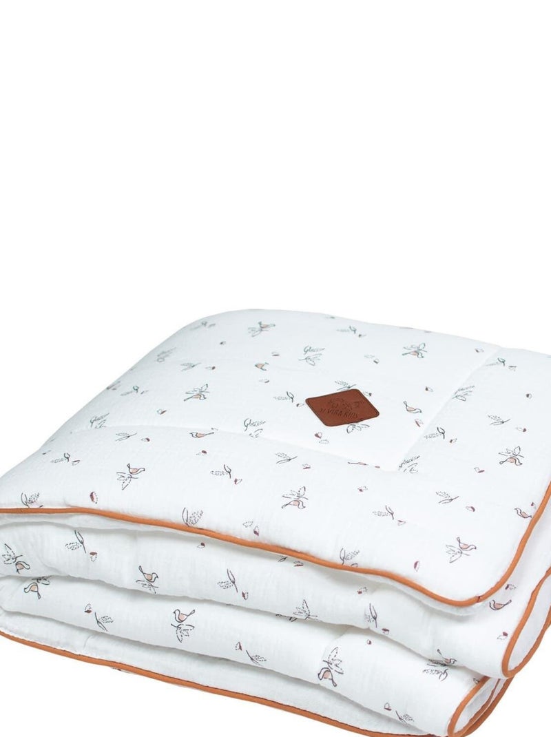 Couverture en gaze de coton, Melody SEVIRA KIDS Blanc - Kiabi
