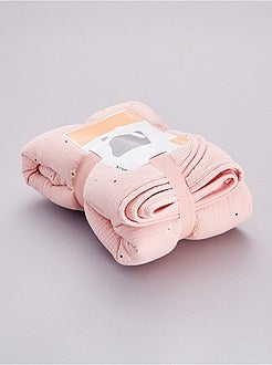 Couverture en gaze de coton - Kiabi