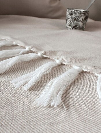 Couverture en jacquard