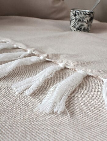 Couverture en jacquard