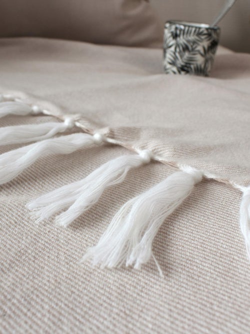 Couverture en jacquard - Kiabi