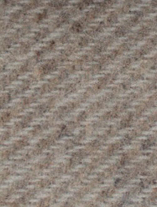 Couverture en laine mélangée  - Effet denim - Kiabi