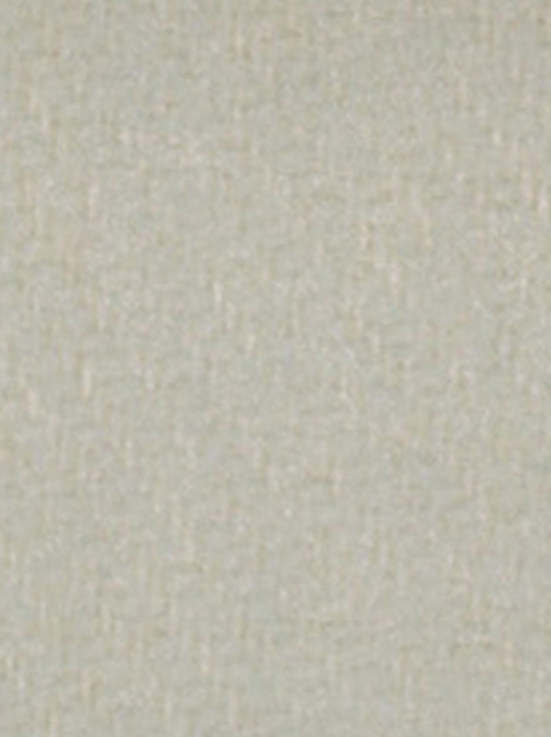 Couverture en laine mélangée  - Effet denim Ecru - Kiabi