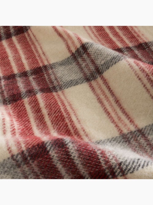 Couverture en laine tartan esprit montagne - Kiabi Couverture en laine tartan esprit montagne - Kiabi