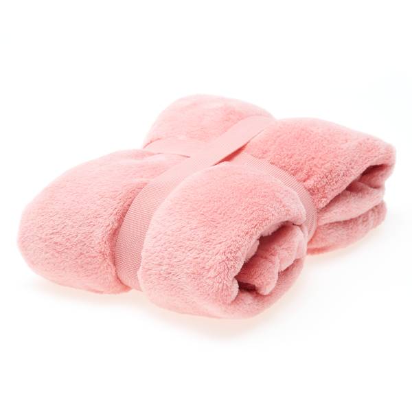 Couverture En Peluche Bebe Fille Rose Kiabi 5 00