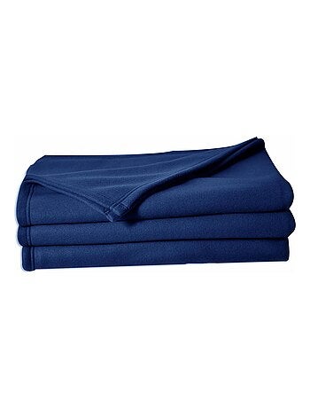 Couverture en polaire unie