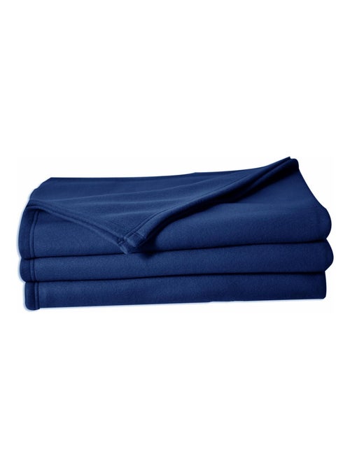 Couverture en polaire unie - Kiabi