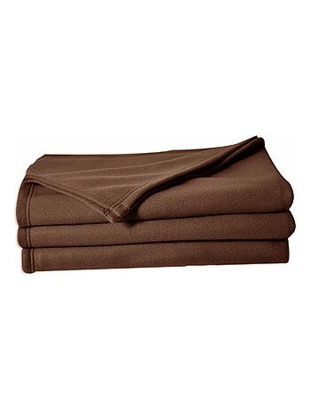 Couverture en polaire unie