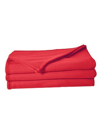 Couverture en polaire unie