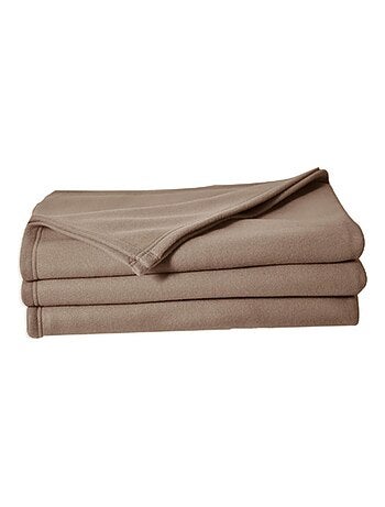 Couverture en polaire unie