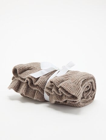 Couverture en tricot