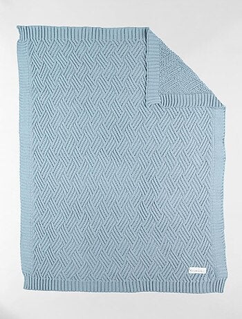 Couverture en tricot BIO 75x100cm Noukie's
