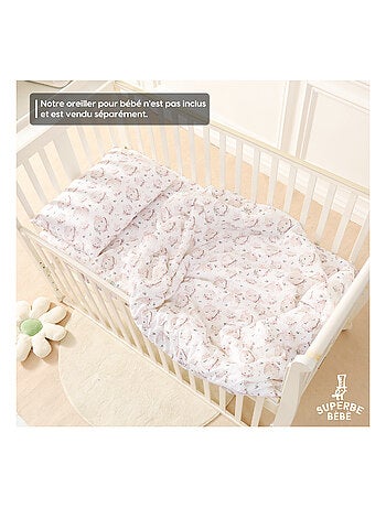 Couverture enfant en Coton Oeko-tex et Minky | SUPERBE BEBE