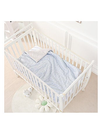 Couverture enfant en Coton Oeko-tex et Minky | SUPERBE BEBE