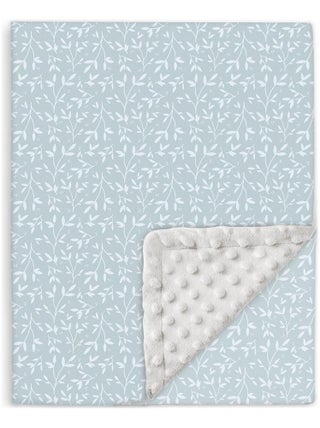 Couverture enfant en Coton Oeko-tex et Minky | SUPERBE BEBE